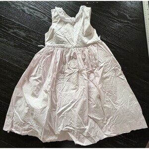 Chabre Girls Pink Size 4 Layered Dress Cross Cross Back Lined Made Is USA